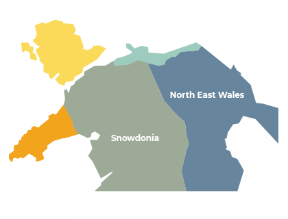 Overlay Map all of North Wales
