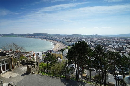 View Of Llandudno Bay From Glain Orme