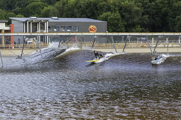On The Water At Surf Snowdonia